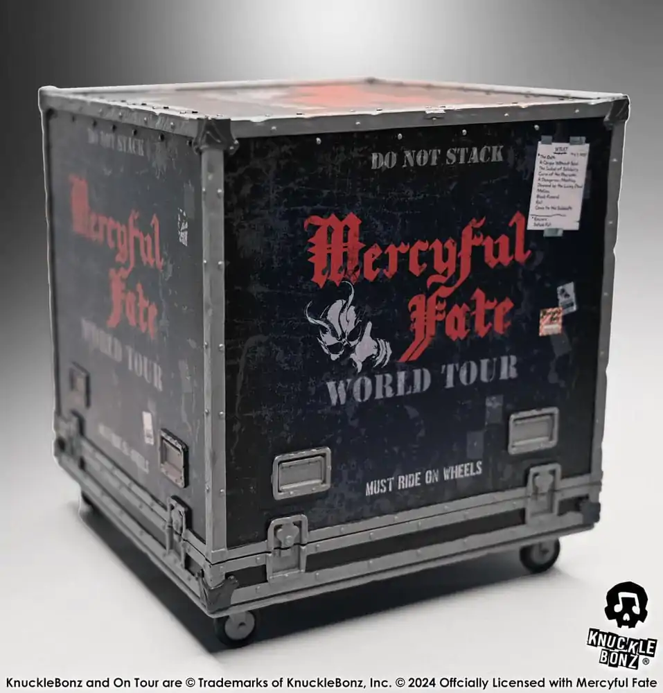 Mercyful Fate Rock Ikonz On Tour Road Case Statue & Stage Mask Set World Tour – Statua i Zestaw Masek Scenicznych w Walizce Transportowej zdjęcie produktu