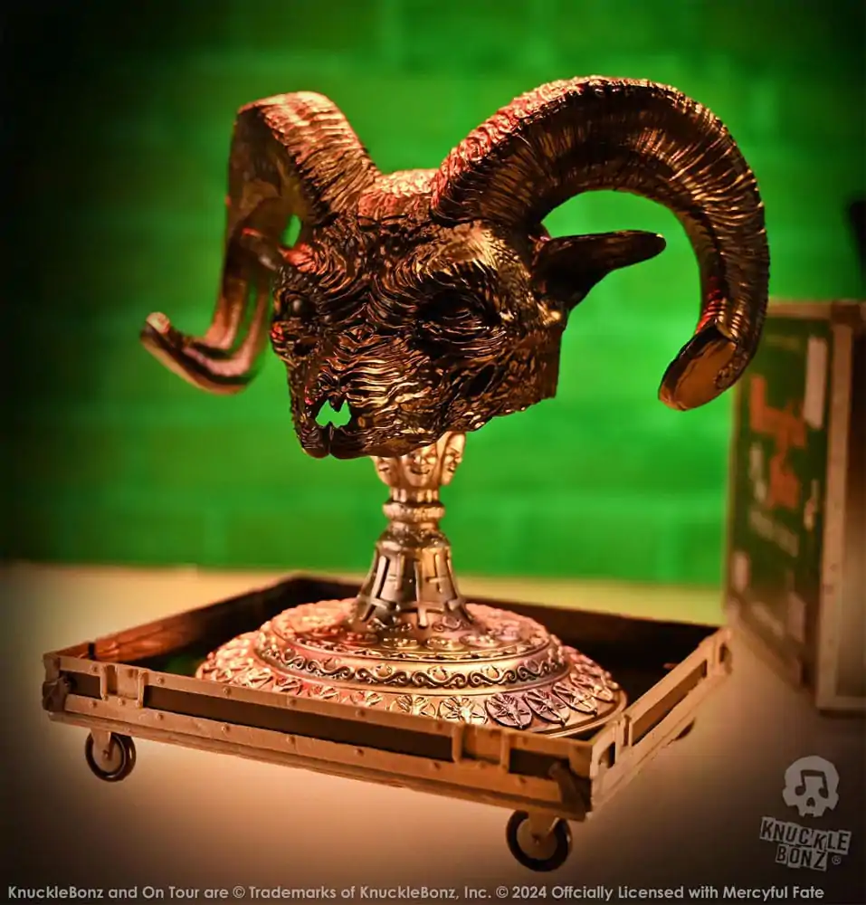 Mercyful Fate Rock Ikonz On Tour Road Case Statue & Stage Mask Set World Tour – Statua i Zestaw Masek Scenicznych w Walizce Transportowej zdjęcie produktu