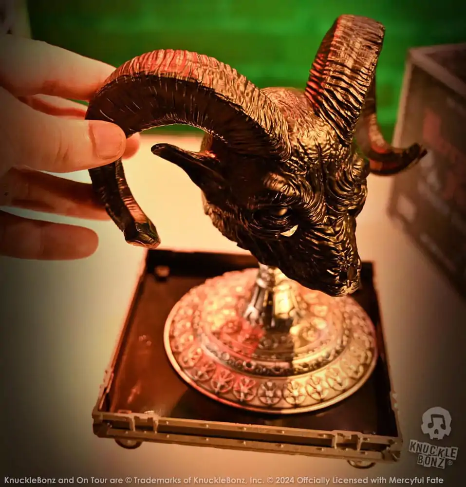 Mercyful Fate Rock Ikonz On Tour Road Case Statue & Stage Mask Set World Tour – Statua i Zestaw Masek Scenicznych w Walizce Transportowej zdjęcie produktu