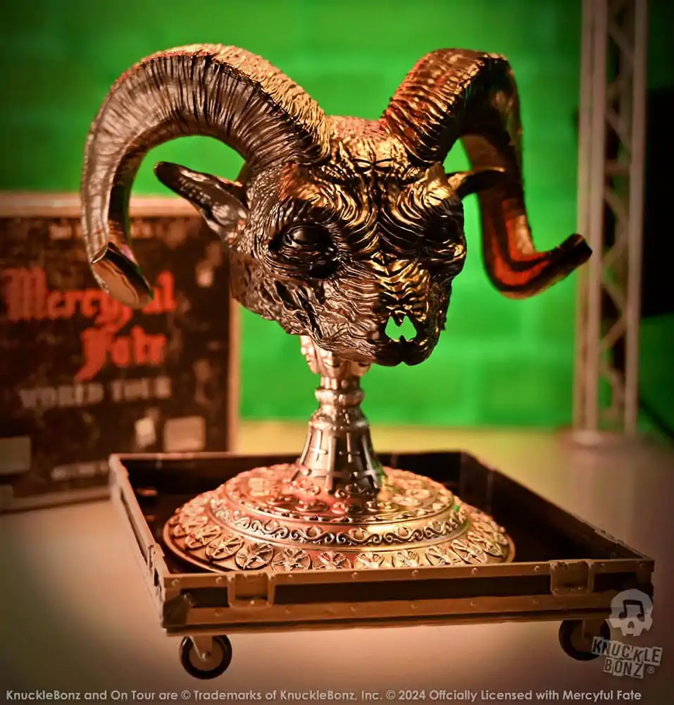 Mercyful Fate Rock Ikonz On Tour Road Case Statue & Stage Mask Set World Tour – Statua i Zestaw Masek Scenicznych w Walizce Transportowej zdjęcie produktu