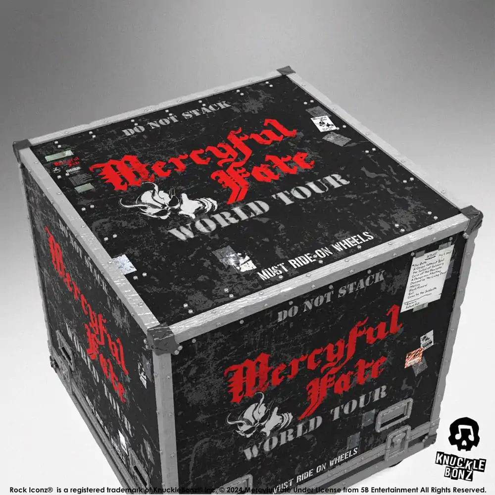 Mercyful Fate Rock Ikonz On Tour Road Case Statue & Stage Mask Set World Tour – Statua i Zestaw Masek Scenicznych w Walizce Transportowej zdjęcie produktu