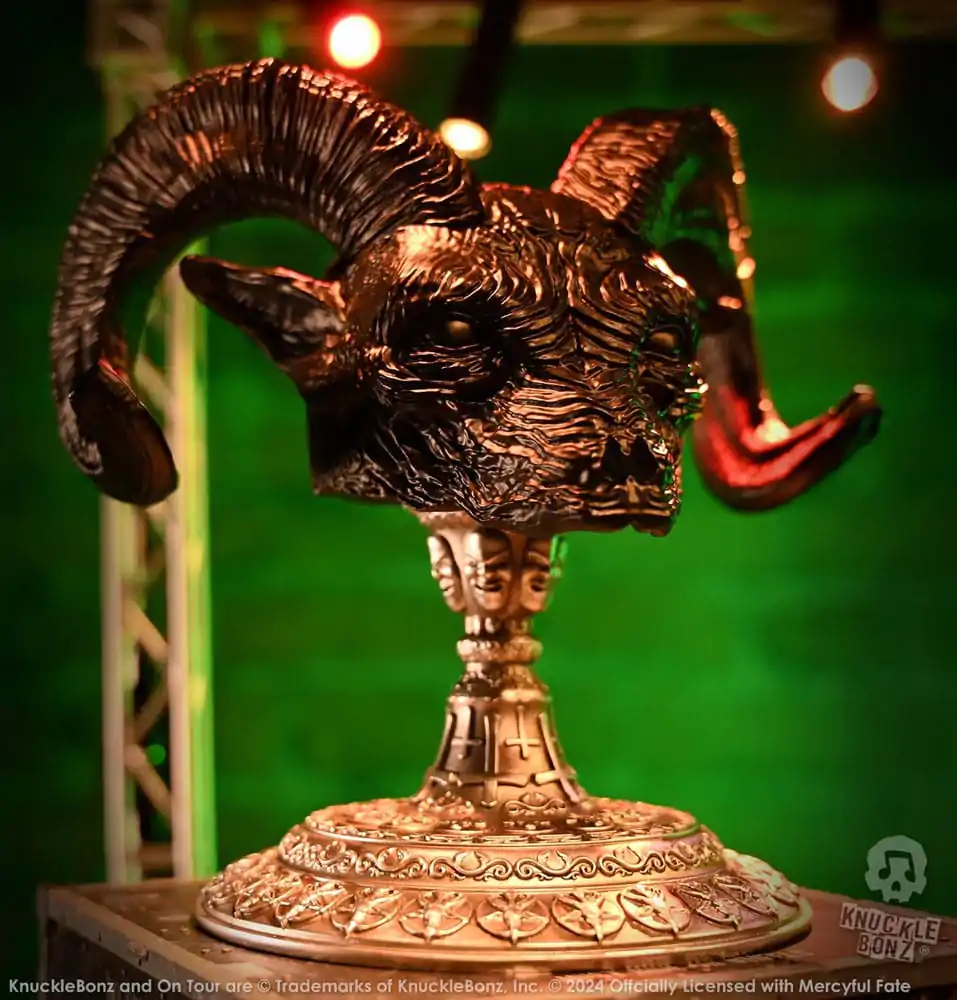 Mercyful Fate Rock Ikonz On Tour Road Case Statue & Stage Mask Set World Tour – Statua i Zestaw Masek Scenicznych w Walizce Transportowej zdjęcie produktu