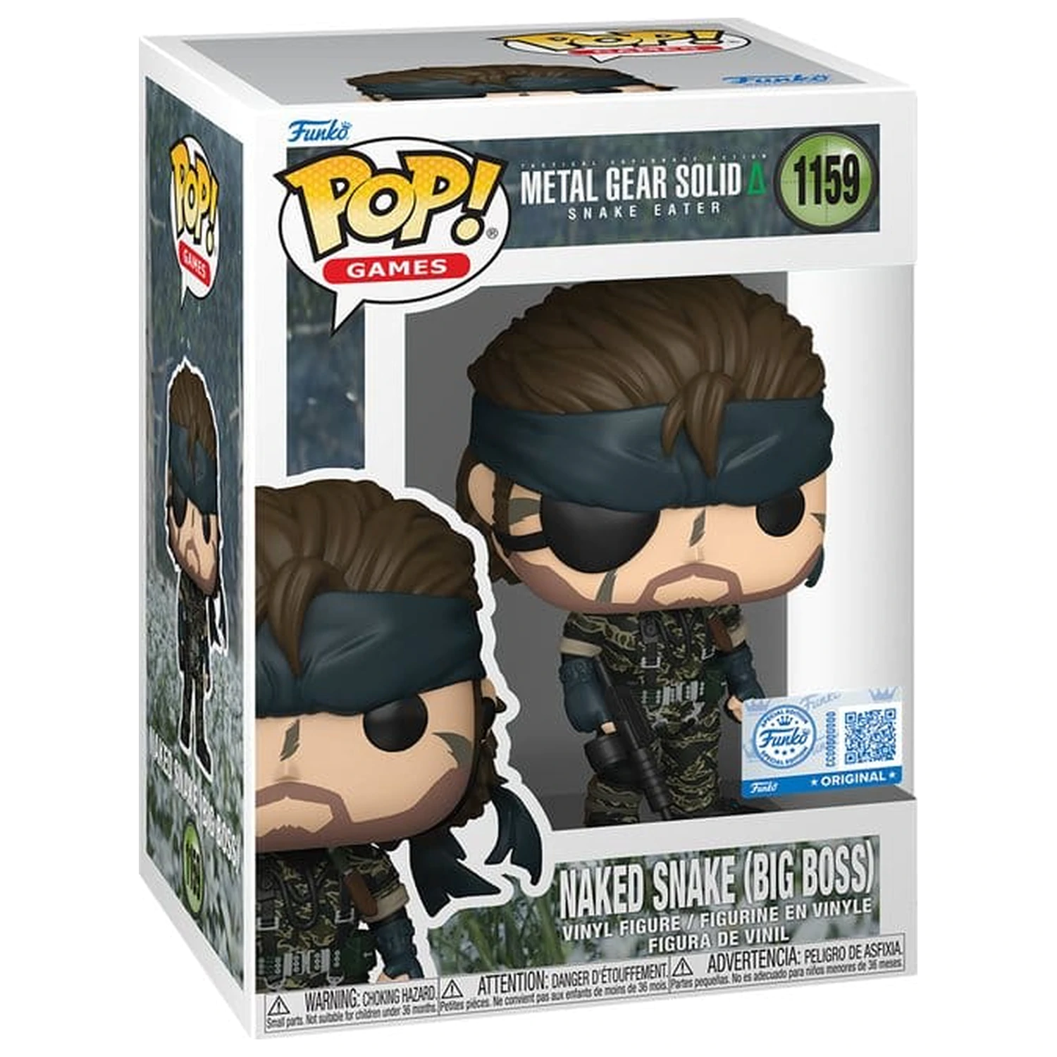 Metal Gear Funko POP! Games Vinyl Figure Metal Gear Solid 3- Big Boss 9 cm zdjęcie produktu