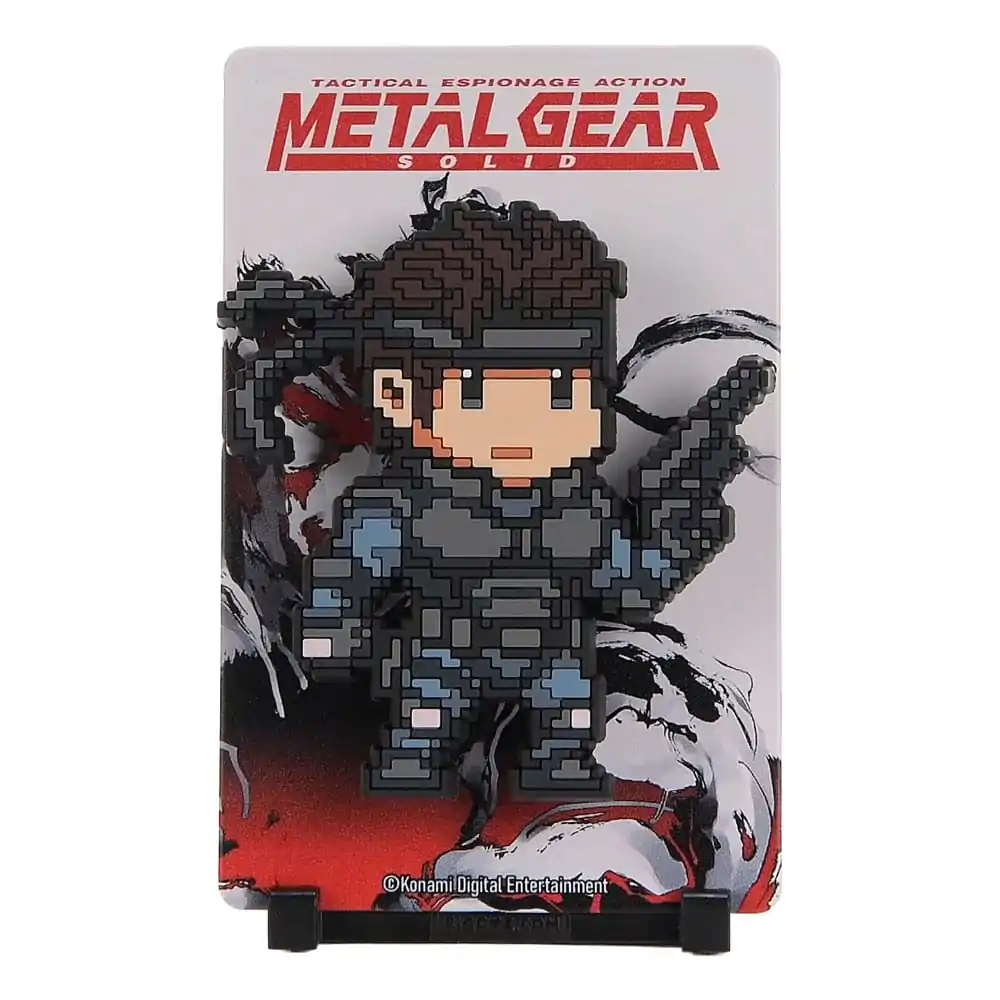 Metal Gear Solid 1 FiGGYZ Magnes Kolekcjonerski Solid Snake 11 cm zdjęcie produktu
