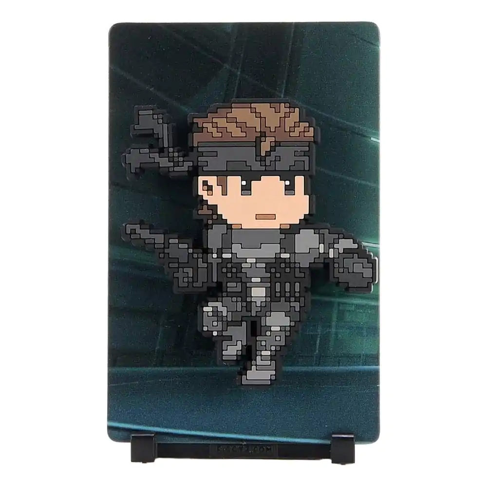 Metal Gear Solid 2 FiGGYZ Magnes Kolekcjonerski Solid Snake (Poza Bohatera) 11 cm zdjęcie produktu