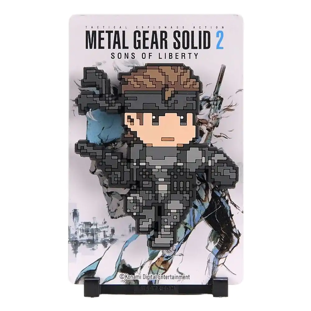 Metal Gear Solid 2 FiGGYZ Magnes Kolekcjonerski Solid Snake (Poza Bohatera) 11 cm zdjęcie produktu