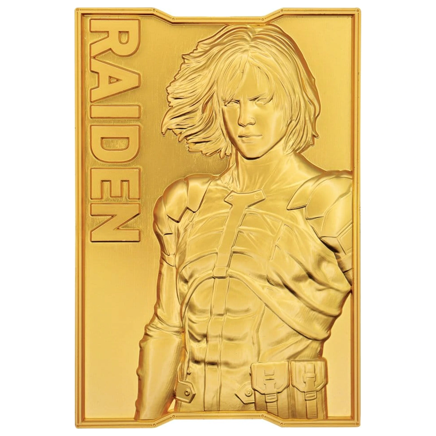 Metal Gear Solid 2 Ingot Raiden 24k pozłacana Edycja Limitowana zdjęcie produktu