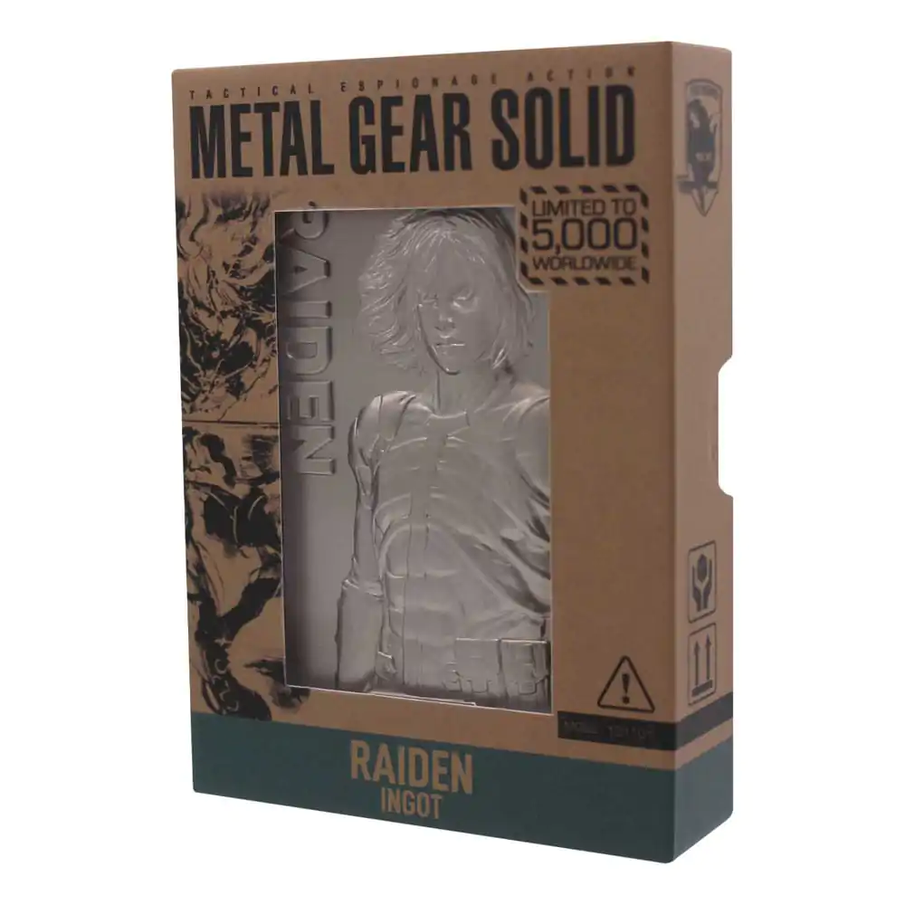 Metal Gear Solid 2 Ingot Raiden Limited Edition Sztabka zdjęcie produktu