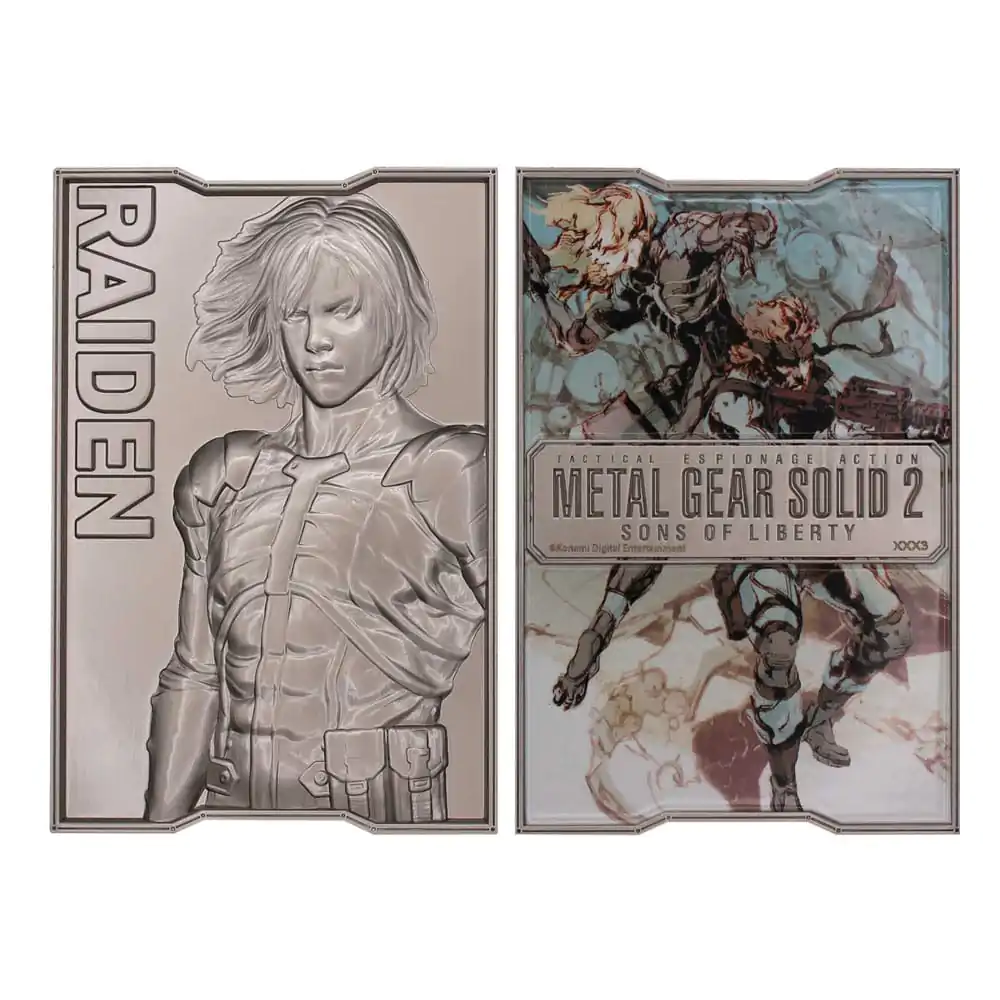 Metal Gear Solid 2 Ingot Raiden Limited Edition Sztabka zdjęcie produktu