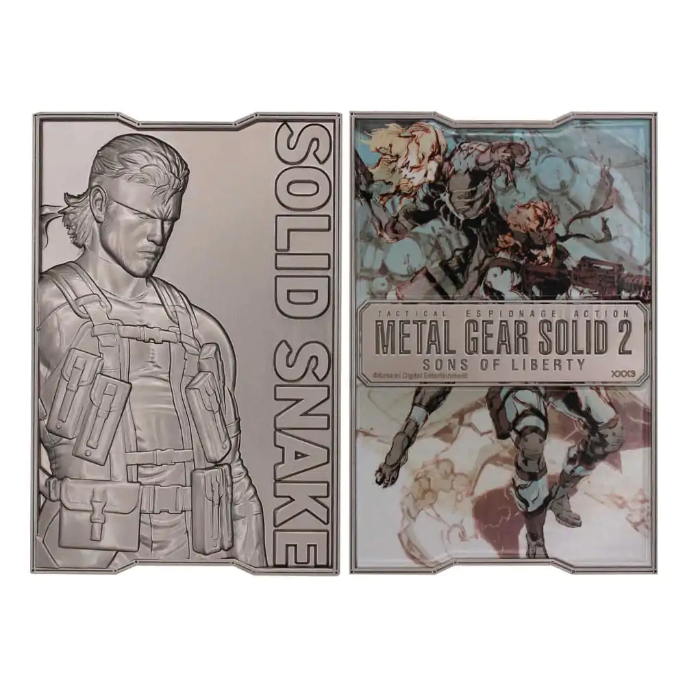 Metal Gear Solid 2 Sztabka Snake Edycja Limitowana zdjęcie produktu
