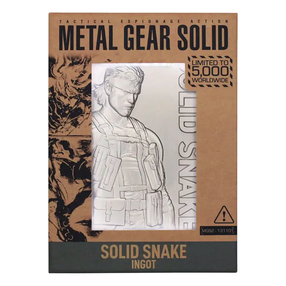Metal Gear Solid 2 Sztabka Snake Edycja Limitowana zdjęcie produktu