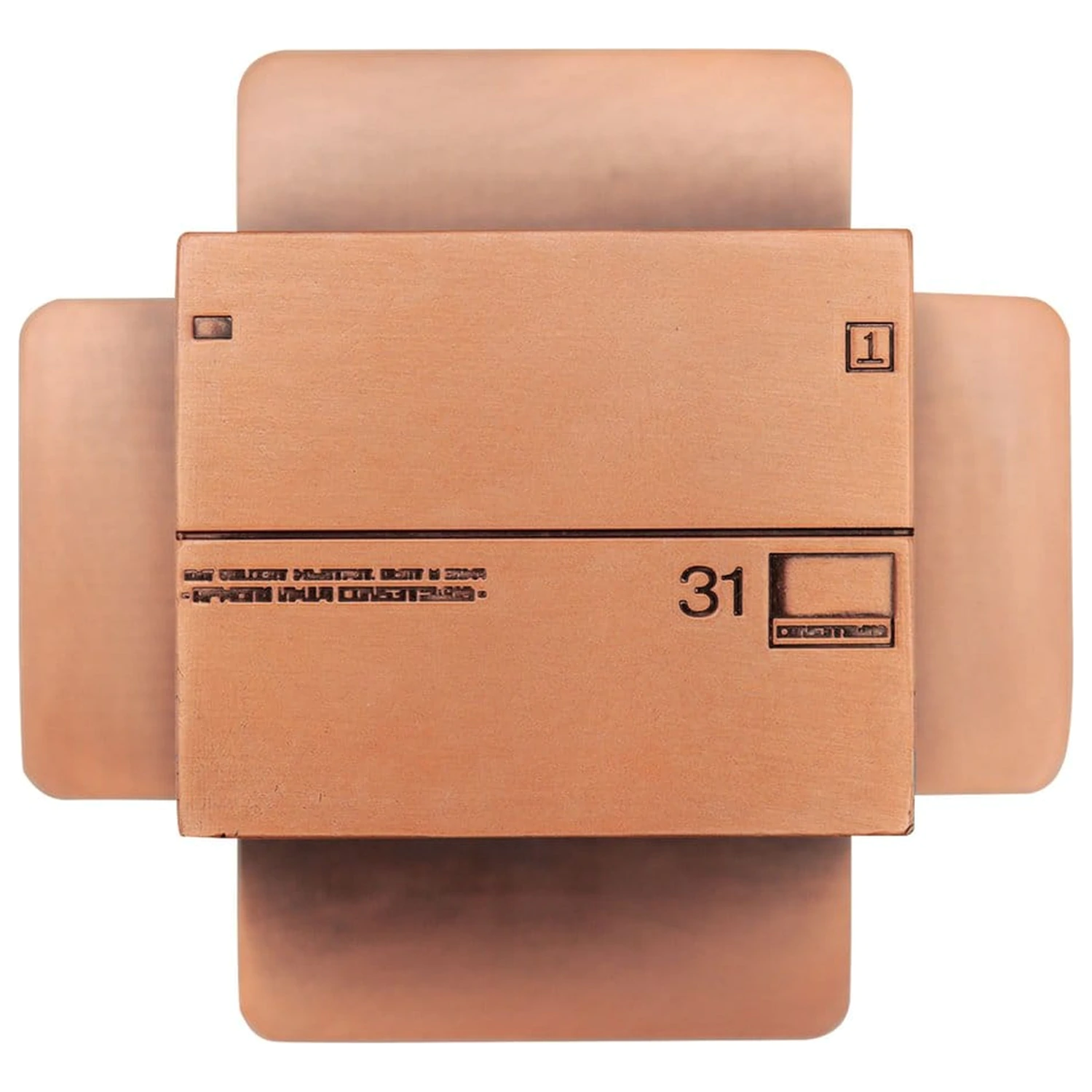 Metal Gear Solid 2 Replika kartonowe pudełko antyczne złote zdjęcie produktu