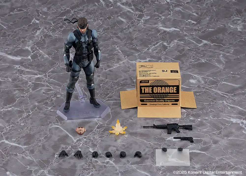 Metal Gear Solid 2: Sons of Liberty Figma Figurka Akcji Solid Snake MGS2 Ver. Updated Edition 16 cm zdjęcie produktu