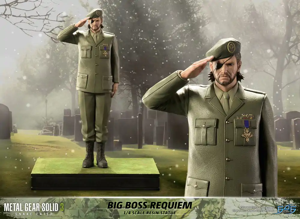 Metal Gear Solid 3: Snake Eater Statua 1/4 Big Boss Requiem 55 cm zdjęcie produktu