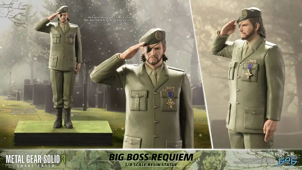 Metal Gear Solid 3: Snake Eater Statua 1/4 Big Boss Requiem 55 cm zdjęcie produktu