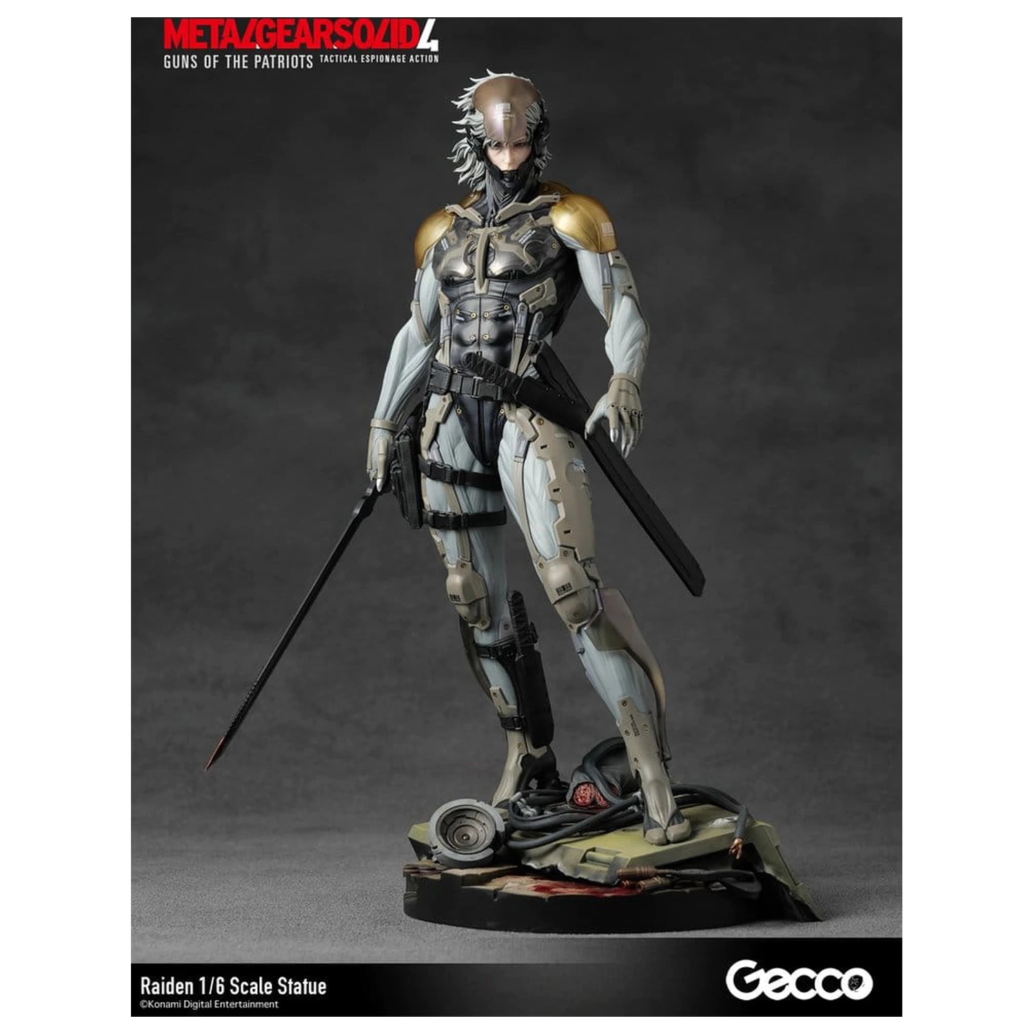 Metal Gear Solid 4 Guns of the Patriots Statua 1/6 Raiden 32 cm zdjęcie produktu