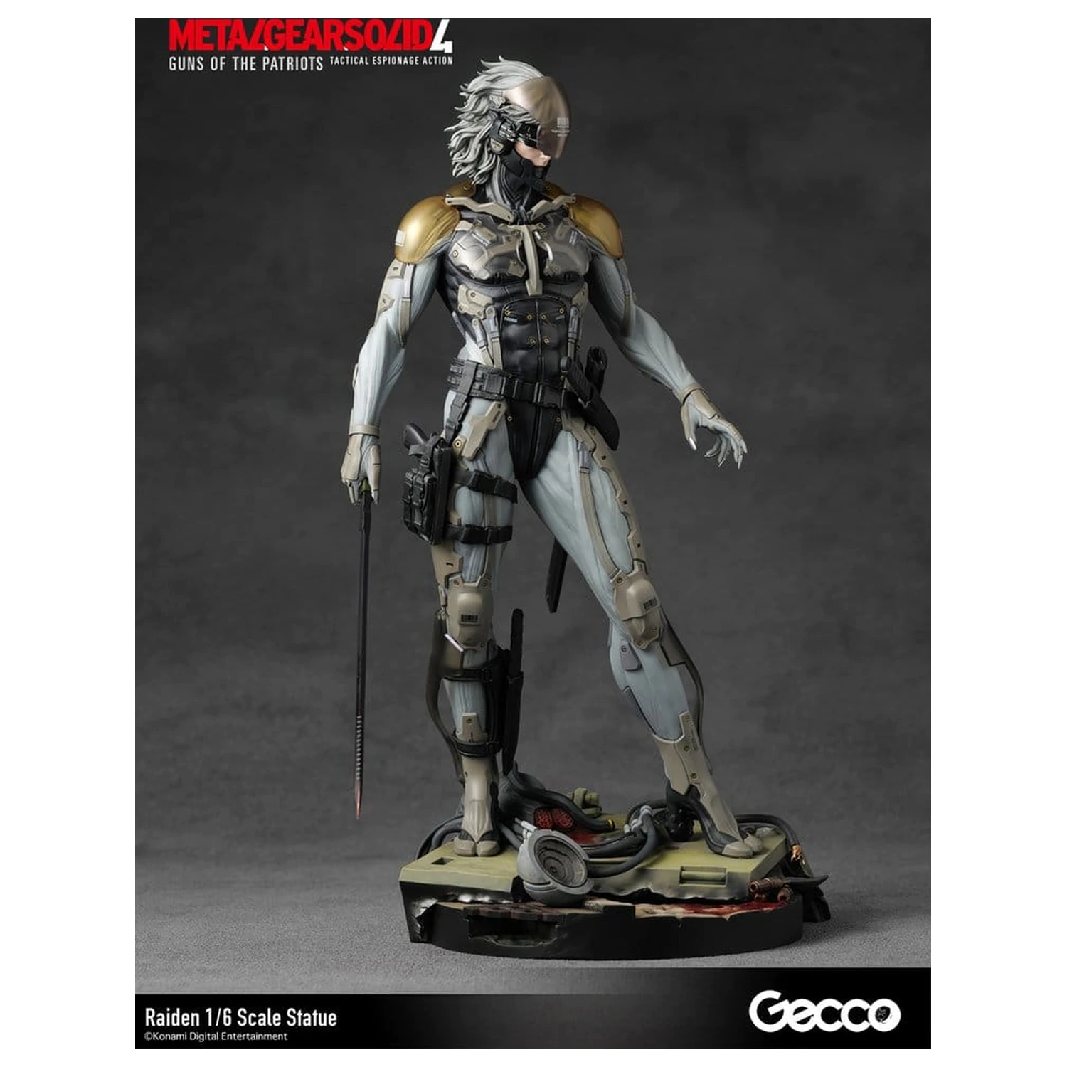 Metal Gear Solid 4 Guns of the Patriots Statua 1/6 Raiden 32 cm zdjęcie produktu