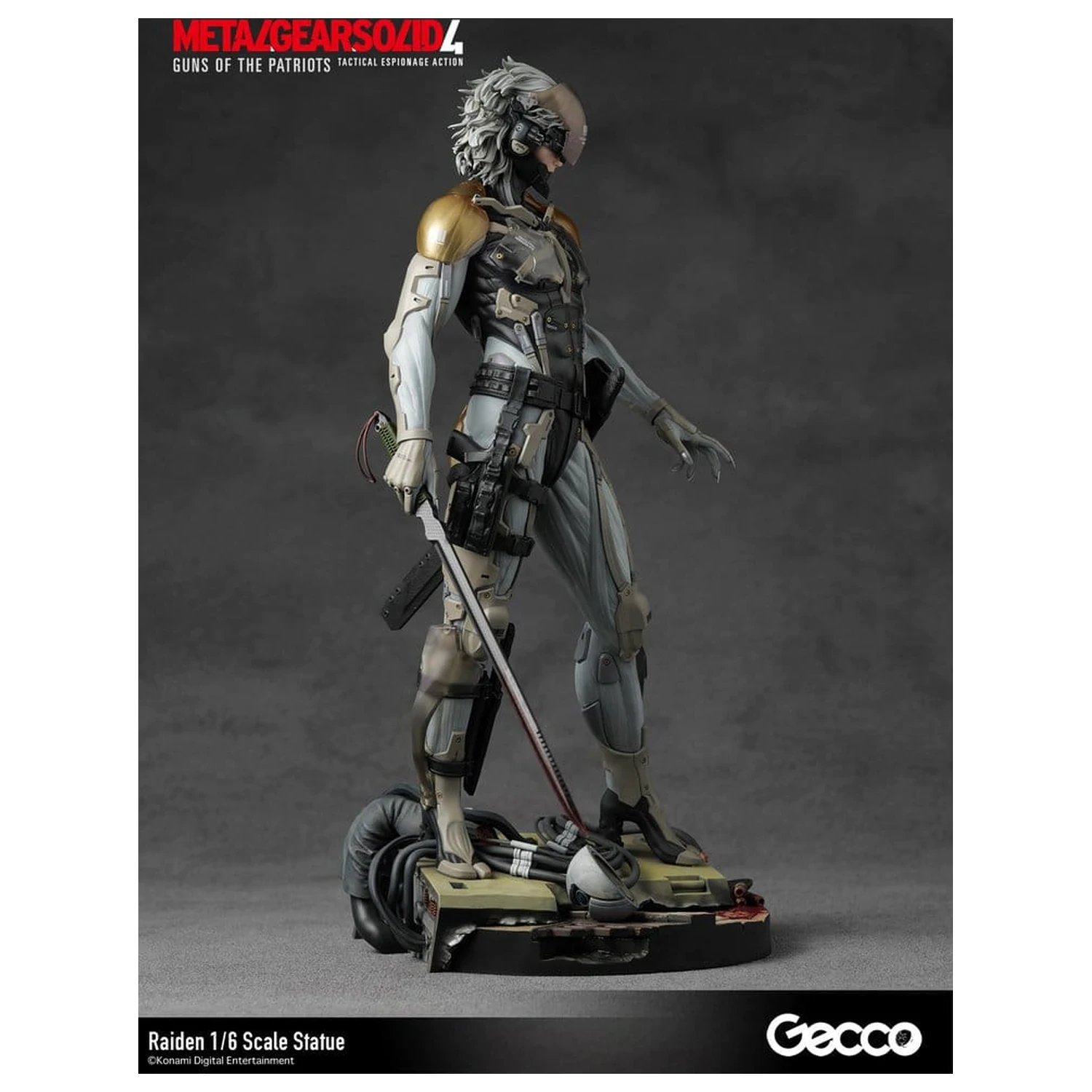 Metal Gear Solid 4 Guns of the Patriots Statua 1/6 Raiden 32 cm zdjęcie produktu