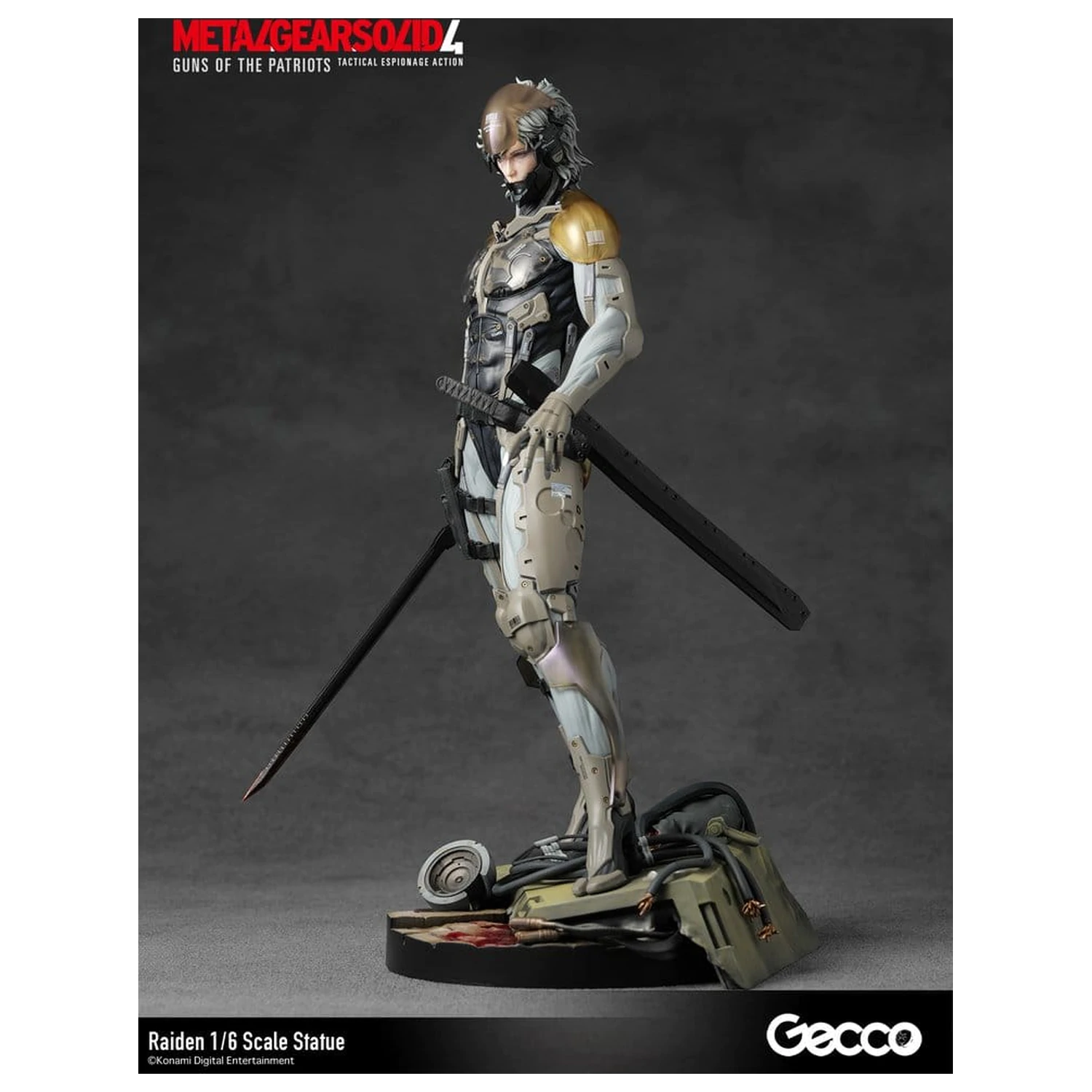 Metal Gear Solid 4 Guns of the Patriots Statua 1/6 Raiden 32 cm zdjęcie produktu