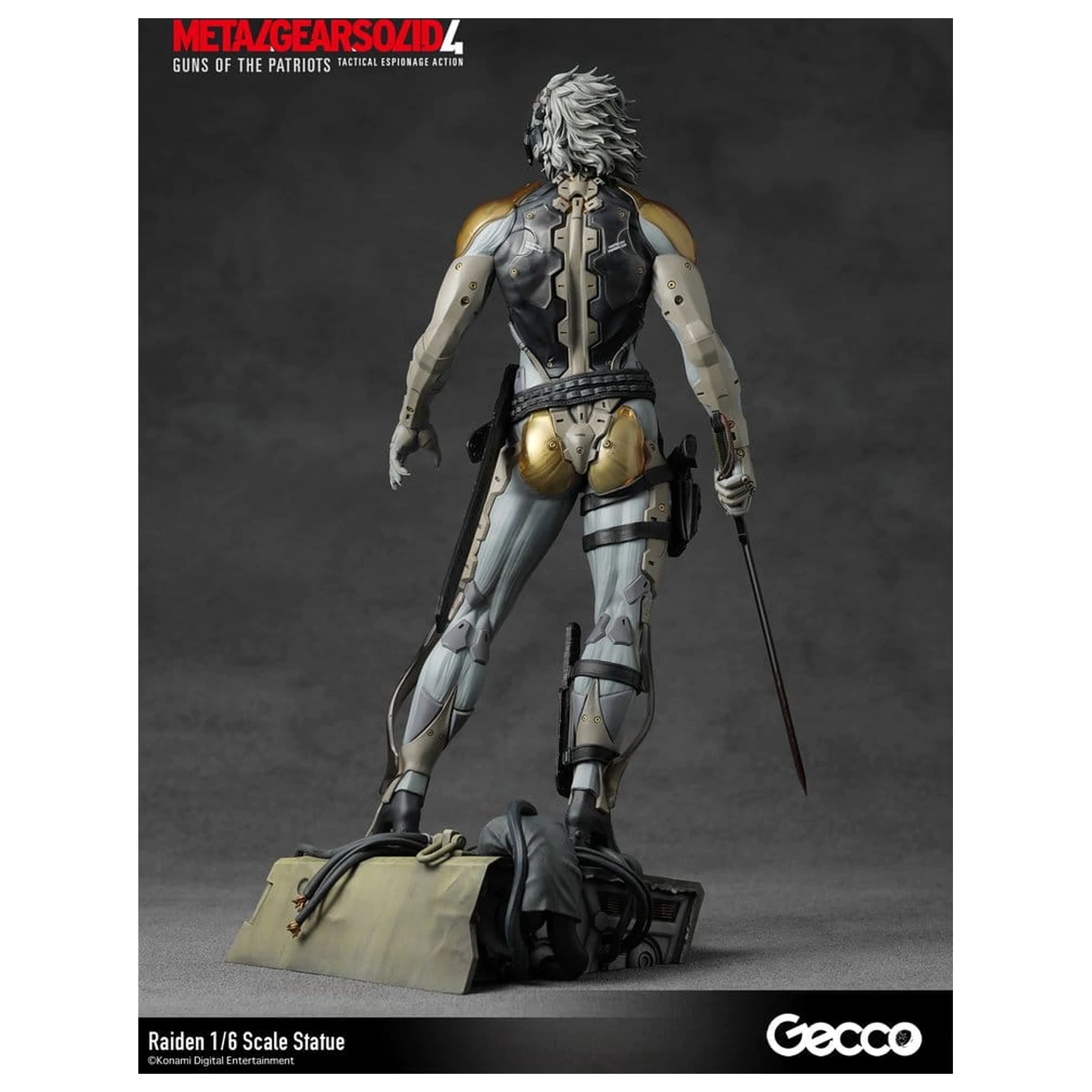 Metal Gear Solid 4 Guns of the Patriots Statua 1/6 Raiden 32 cm zdjęcie produktu