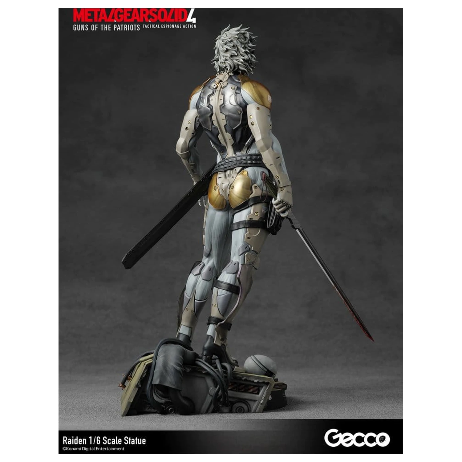 Metal Gear Solid 4 Guns of the Patriots Statua 1/6 Raiden 32 cm zdjęcie produktu