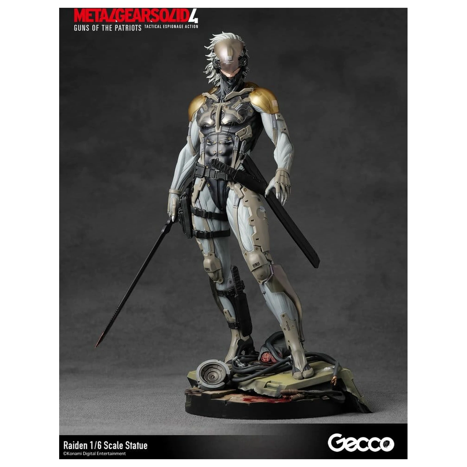 Metal Gear Solid 4 Guns of the Patriots Statua 1/6 Raiden 32 cm zdjęcie produktu