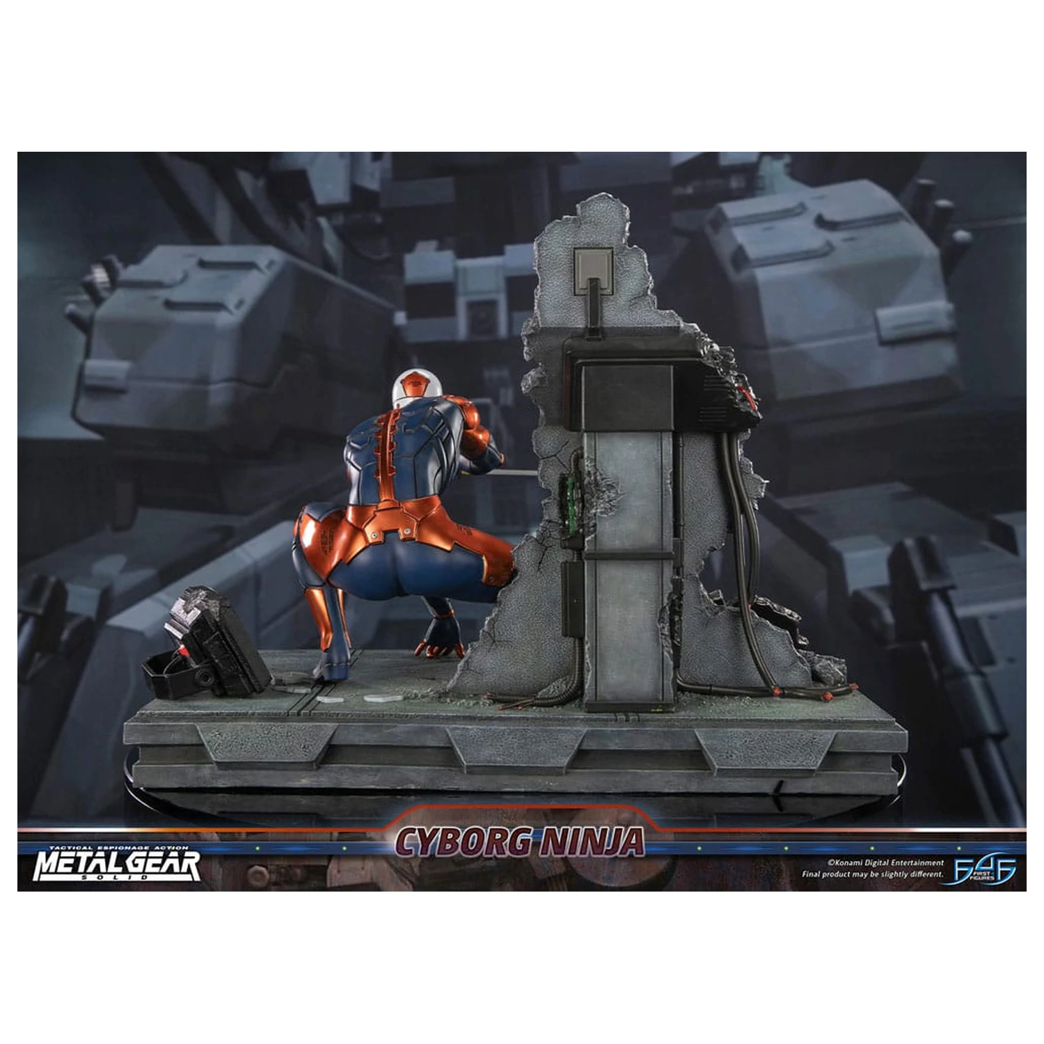 Metal Gear Solid Statua Cyborg Ninja (Gray Fox) 41 cm zdjęcie produktu