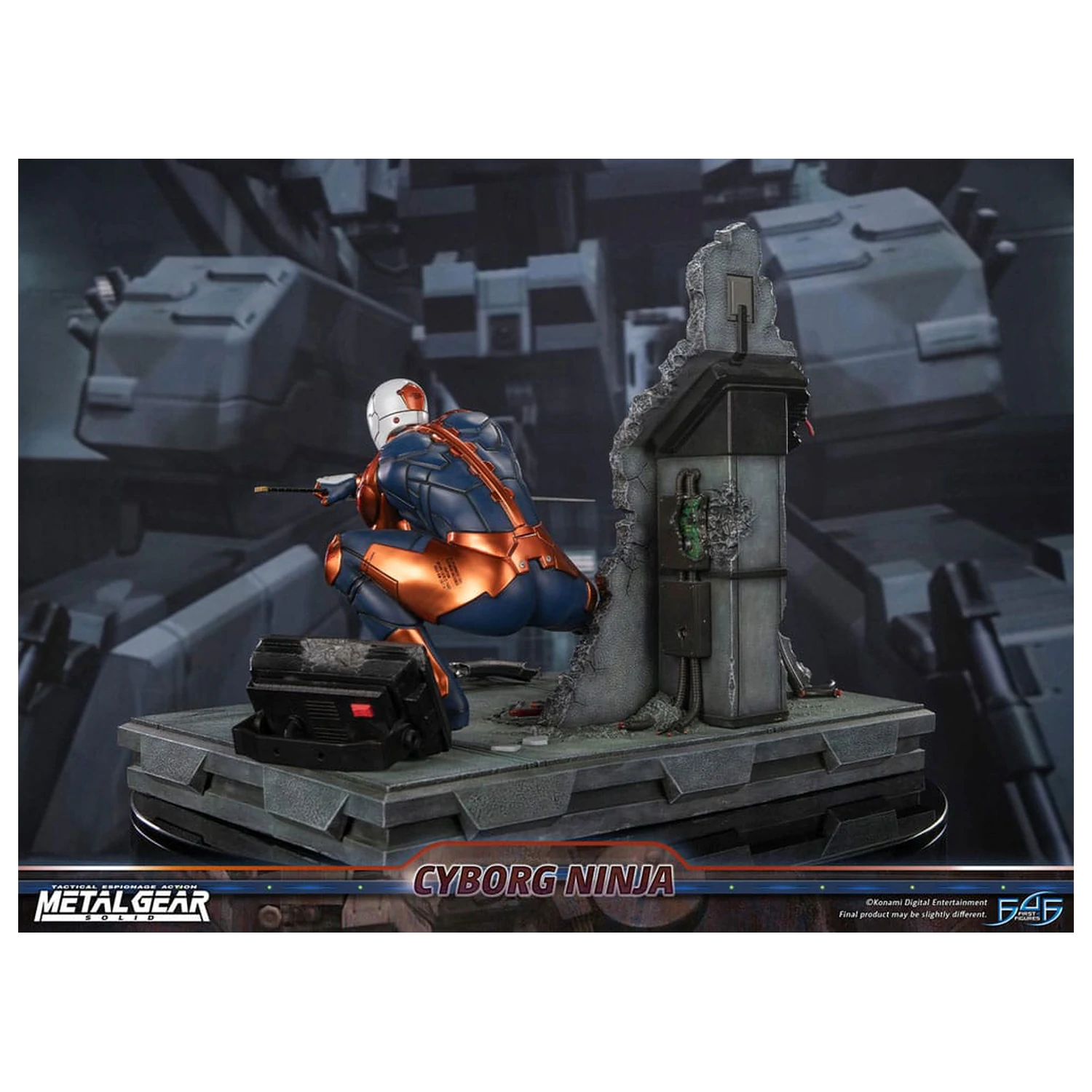 Metal Gear Solid Statua Cyborg Ninja (Gray Fox) 41 cm zdjęcie produktu