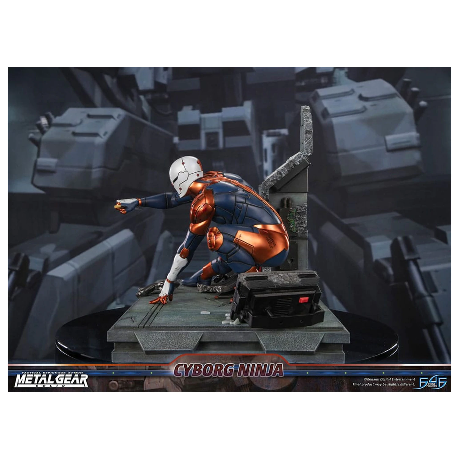 Metal Gear Solid Statua Cyborg Ninja (Gray Fox) 41 cm zdjęcie produktu