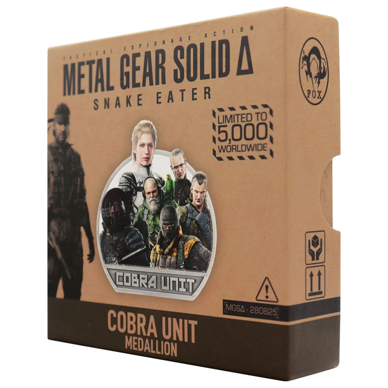 Metal Gear Solid Delta Medalion Cobra Unit Edycja Limitowana zdjęcie produktu