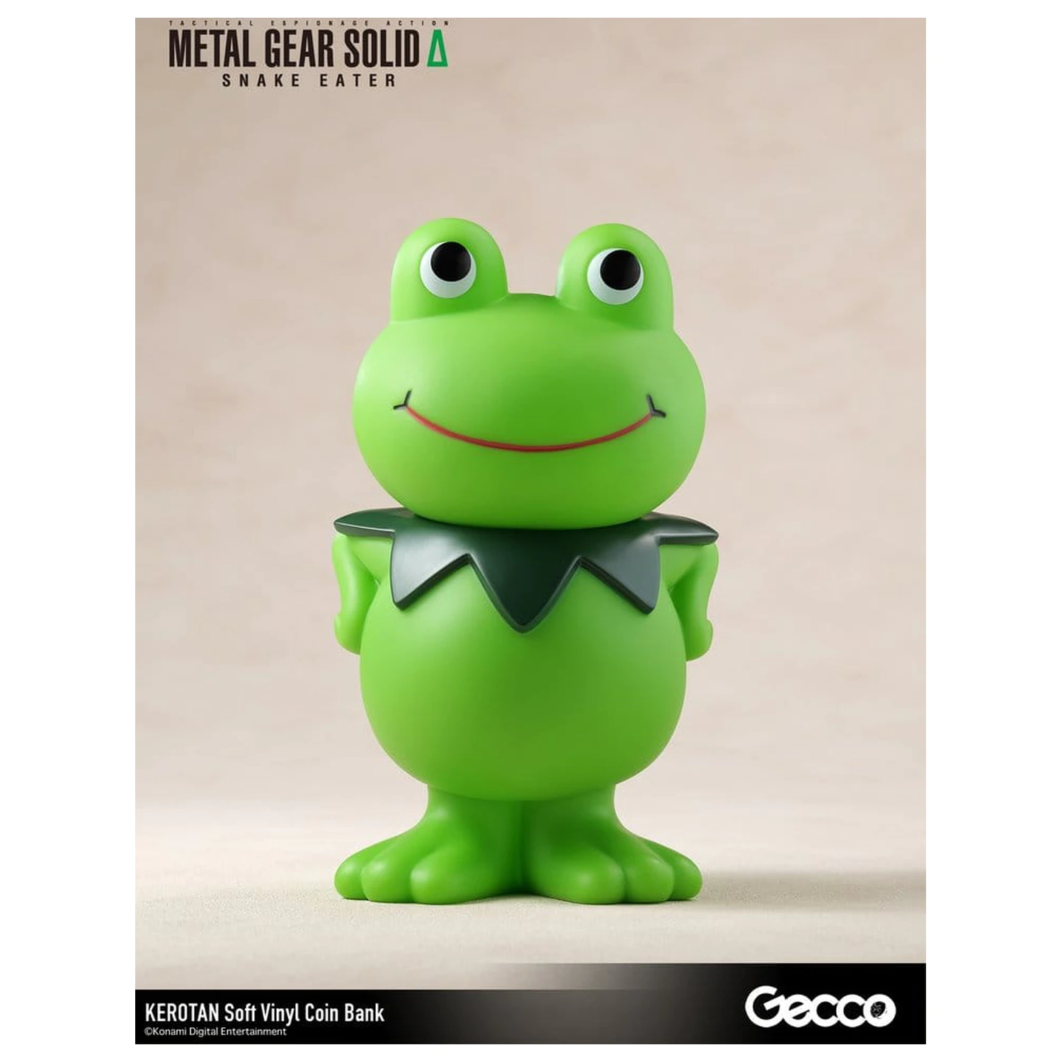 Metal Gear Solid Snake Eater miękka winylowa skarbonka Kerotan 21 cm zdjęcie produktu