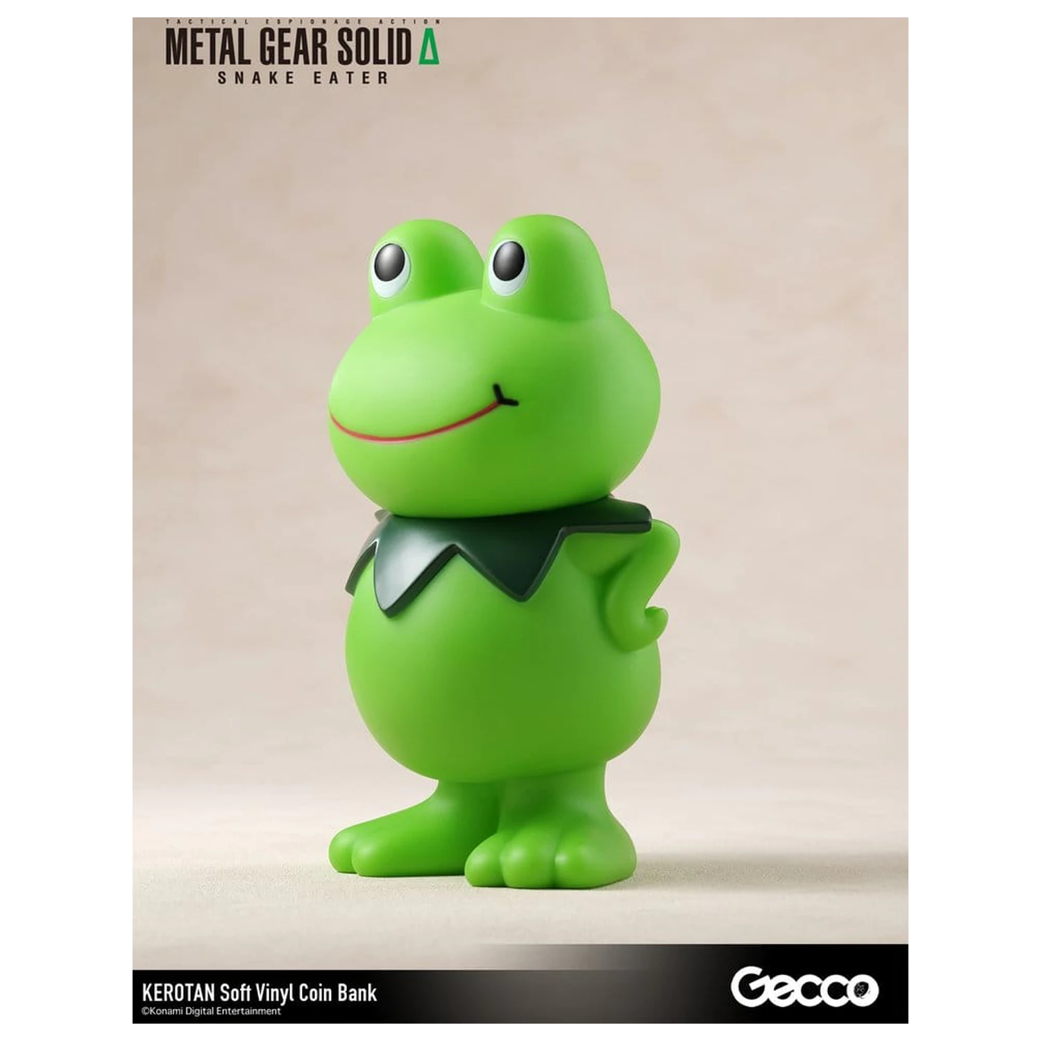 Metal Gear Solid Snake Eater miękka winylowa skarbonka Kerotan 21 cm zdjęcie produktu