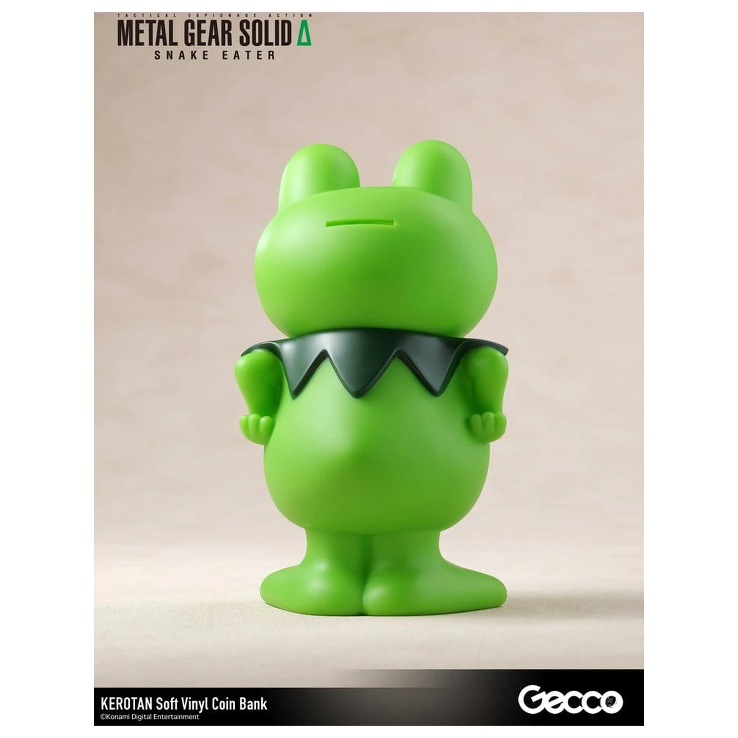 Metal Gear Solid Snake Eater miękka winylowa skarbonka Kerotan 21 cm zdjęcie produktu