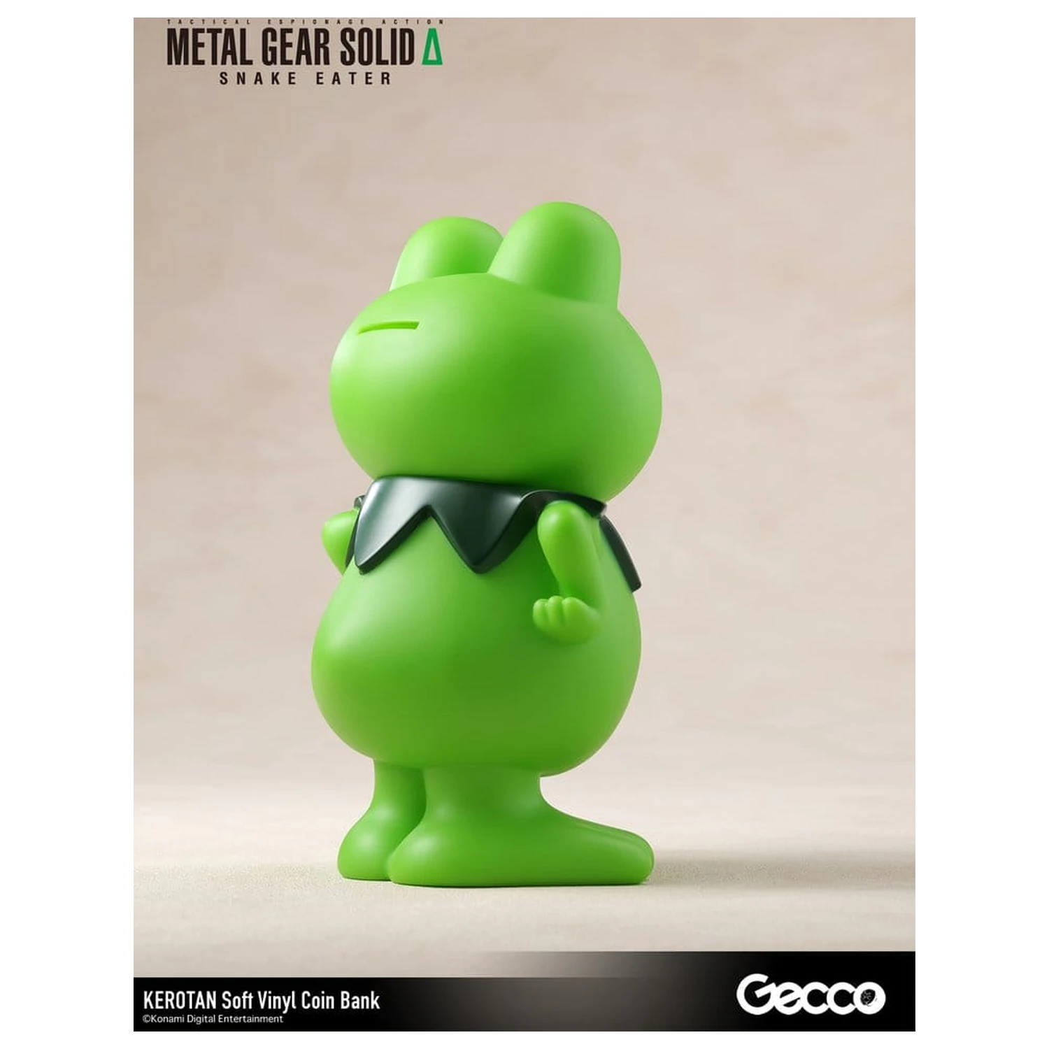 Metal Gear Solid Snake Eater miękka winylowa skarbonka Kerotan 21 cm zdjęcie produktu