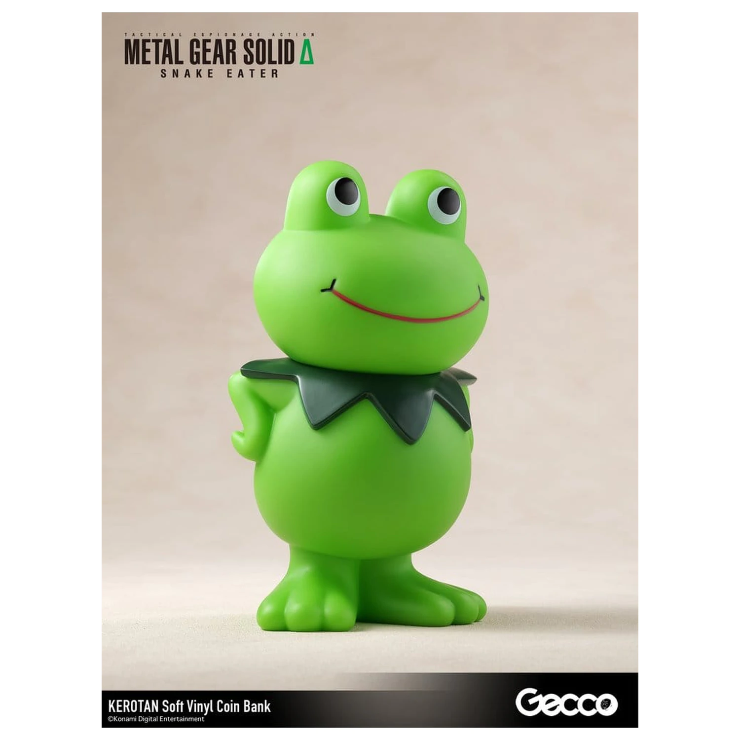 Metal Gear Solid Snake Eater miękka winylowa skarbonka Kerotan 21 cm zdjęcie produktu