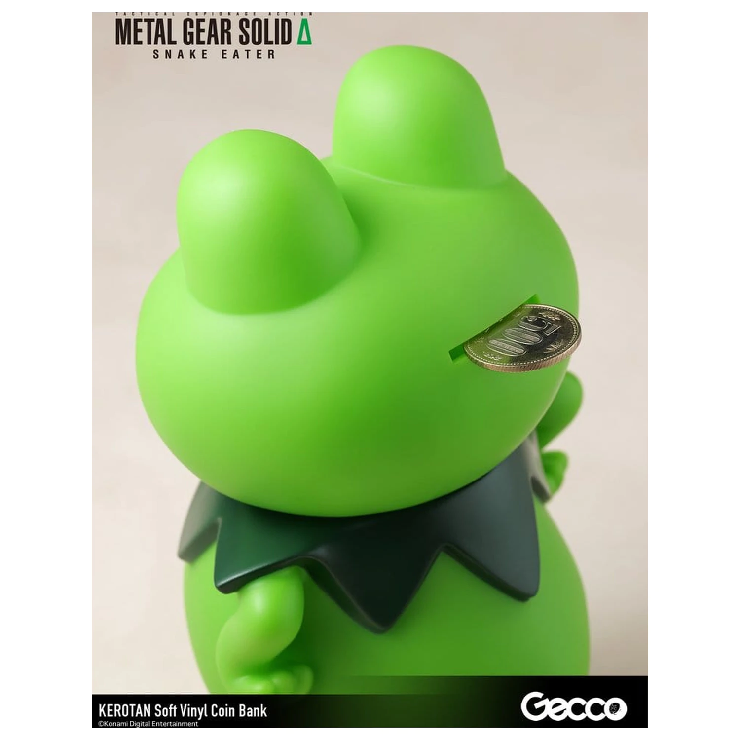 Metal Gear Solid Snake Eater miękka winylowa skarbonka Kerotan 21 cm zdjęcie produktu
