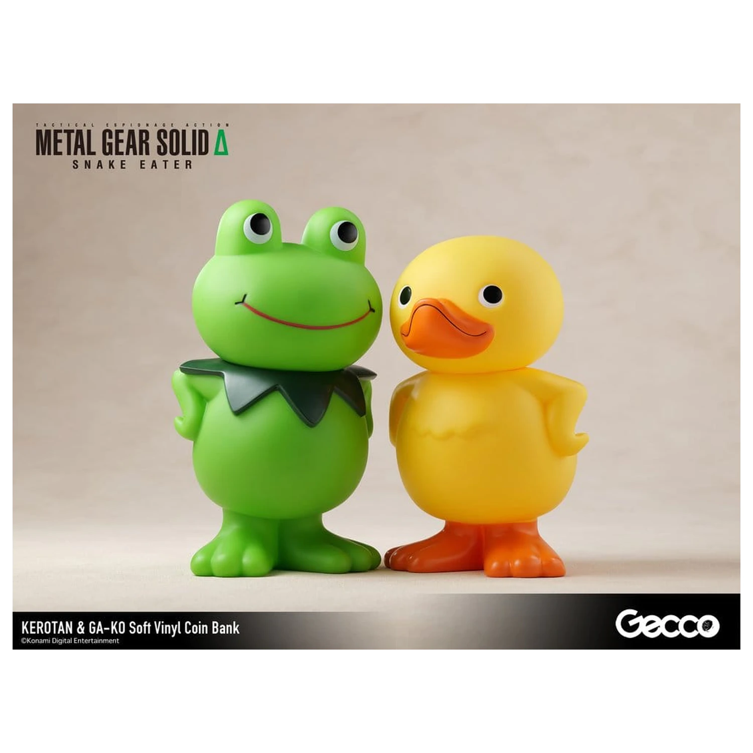 Metal Gear Solid Snake Eater miękka winylowa skarbonka Kerotan 21 cm zdjęcie produktu