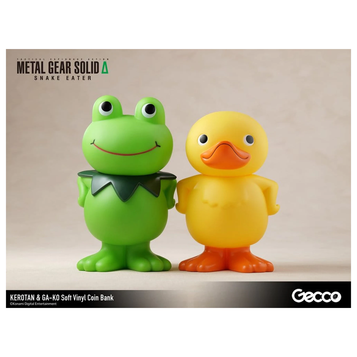 Metal Gear Solid Snake Eater miękka winylowa skarbonka Kerotan 21 cm zdjęcie produktu