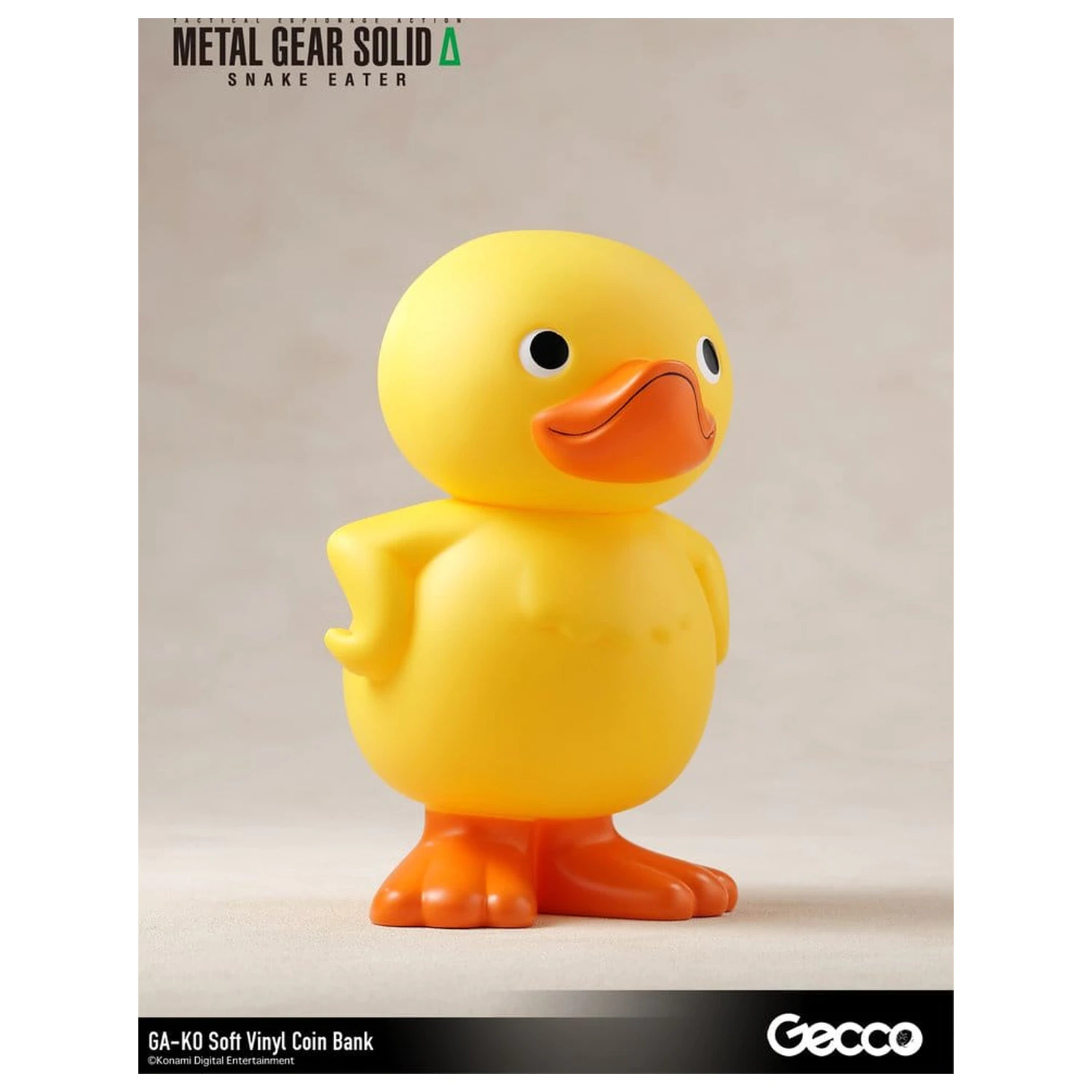 Metal Gear Solid Snake Eater miękka winylowa skarbonka GA-KO 19 cm zdjęcie produktu