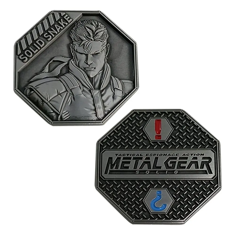 Metal Gear Solid Moneta Kolekcjonerska Solid Snake Limited Edition zdjęcie produktu