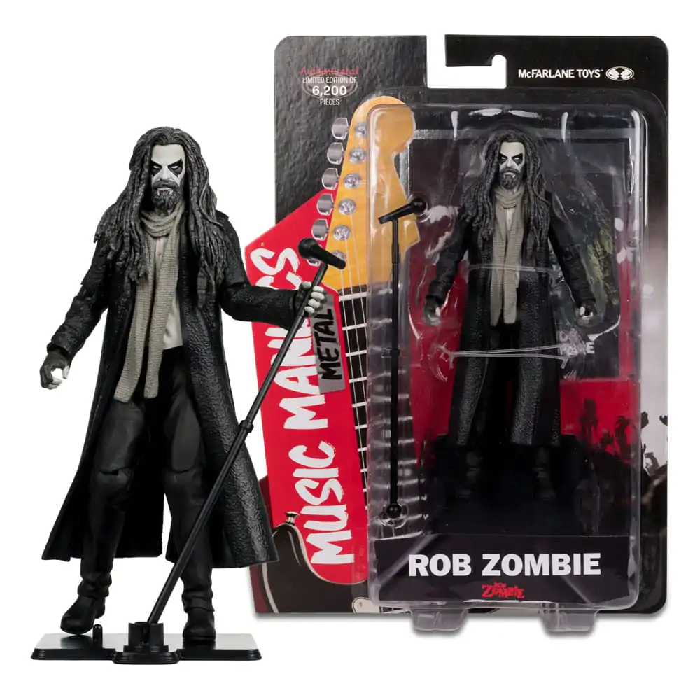 Metal Music Maniacs Figurka Akcji Fala 2 Rob Zombie 15 cm zdjęcie produktu