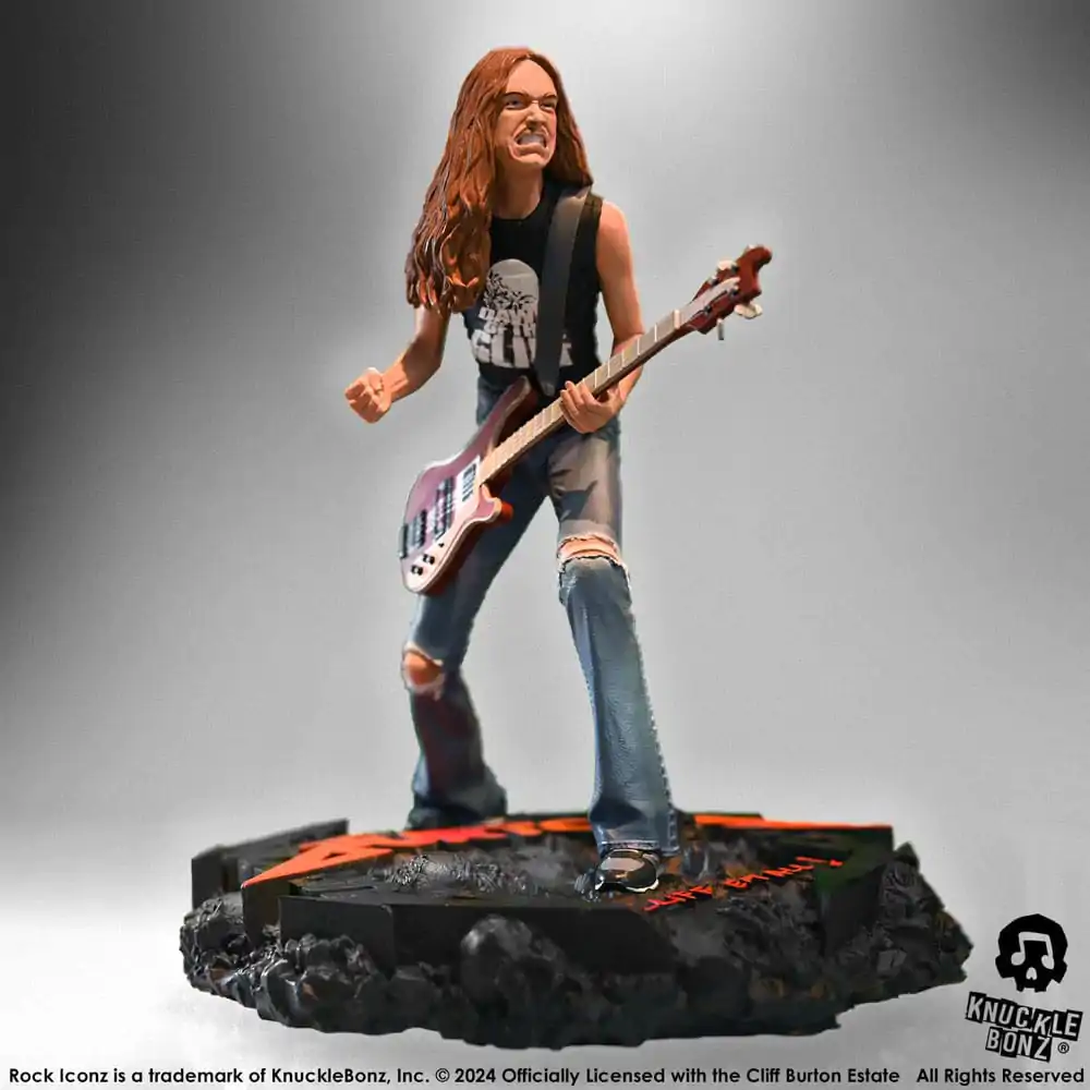 Metallica Rock Iconz Statua Cliff Burton II 22 cm zdjęcie produktu