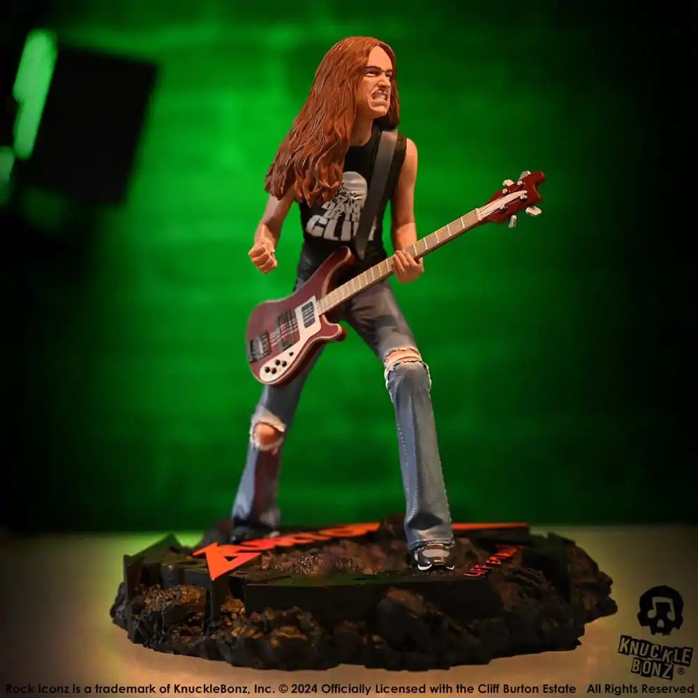 Metallica Rock Iconz Statua Cliff Burton II 22 cm zdjęcie produktu