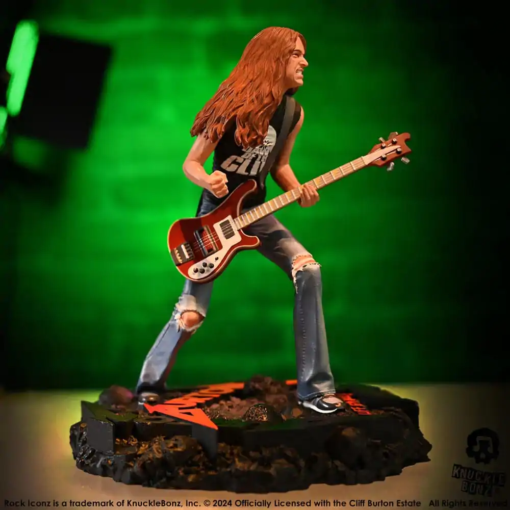 Metallica Rock Iconz Statua Cliff Burton II 22 cm zdjęcie produktu