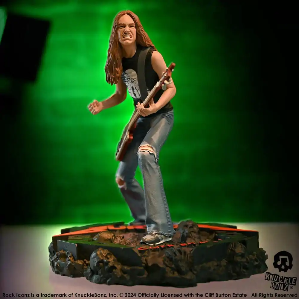 Metallica Rock Iconz Statua Cliff Burton II 22 cm zdjęcie produktu