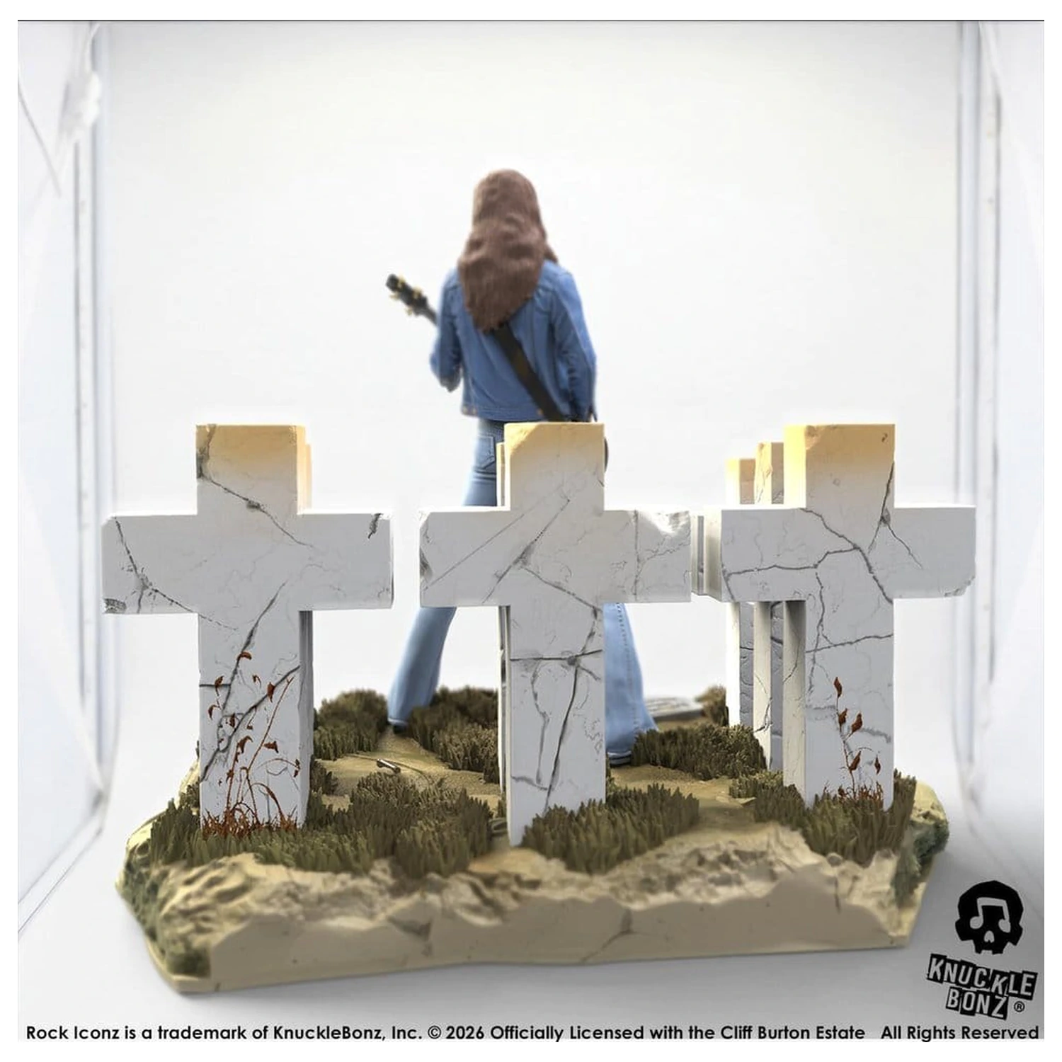 Metallica Rock Iconz Figurka Cliff Burton III 21 cm zdjęcie produktu