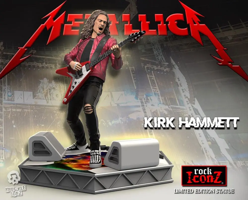 Metallica Rock Iconz Statue Figurka Kirk Hammett Limited Edition 22 cm zdjęcie produktu