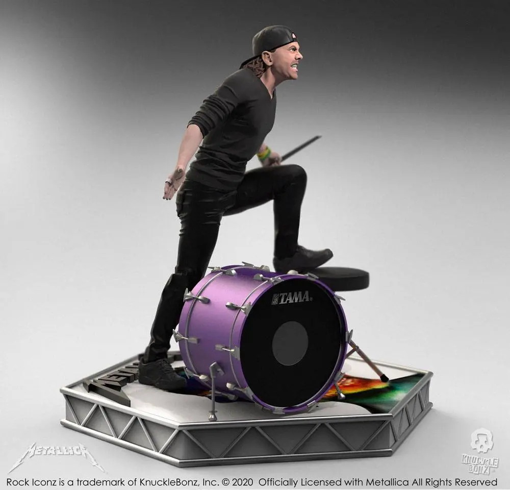 Metallica Rock Iconz Statue Lars Ulrich Edycja Limitowana 22 cm zdjęcie produktu