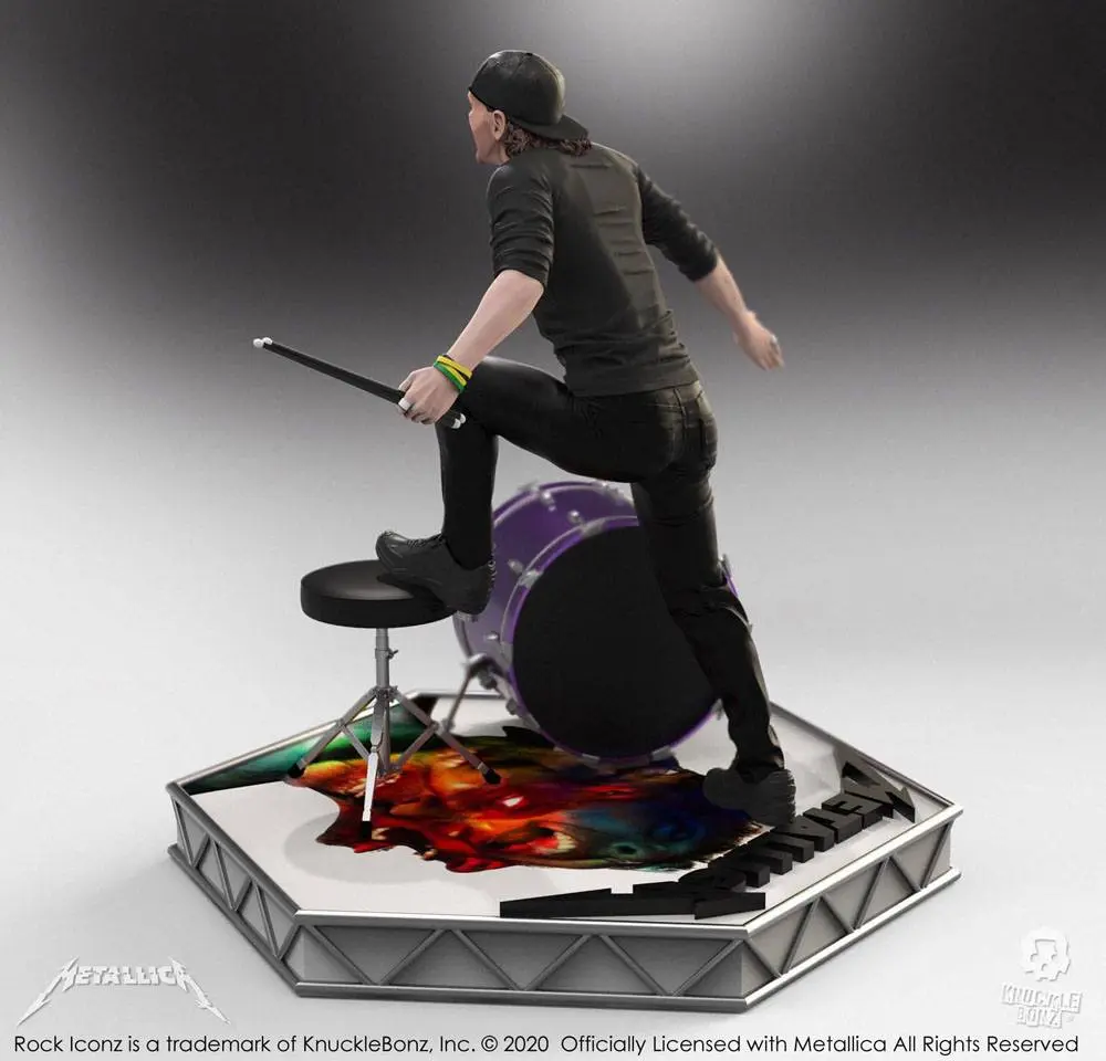 Metallica Rock Iconz Statue Lars Ulrich Edycja Limitowana 22 cm zdjęcie produktu