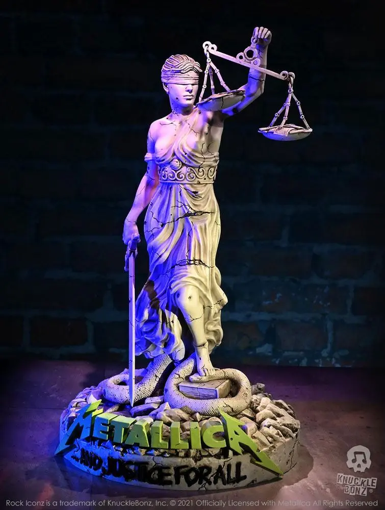Metallica Rock Ikonz On Tour Statua Lady Justice zdjęcie produktu